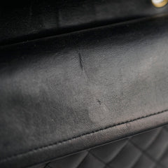 Chanel Medium/Large Double Classic Flap Black