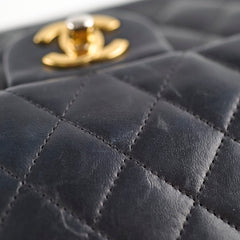 Chanel Medium/Large Double Classic Flap Black