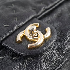 Chanel Seasonal Quilted Flap Bag Black