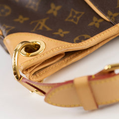 Louis Vuitton PM Galliera Monogram Shoulder Bag