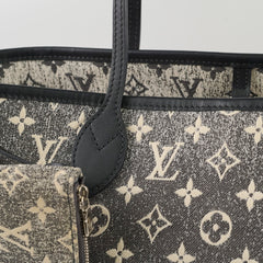 Louis Vuitton Denim Neverfull MM Grey