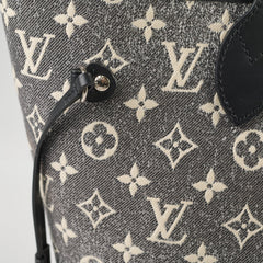 Louis Vuitton Denim Neverfull MM Grey