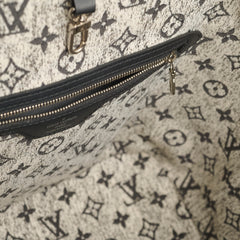 Louis Vuitton Denim Neverfull MM Grey