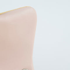 Chanel Mini Square Bag Patent Yellow