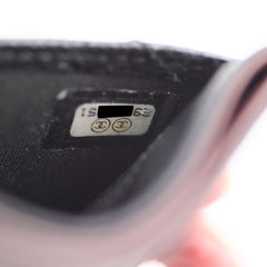 Chanel 5 Slot Caviar Black Cardholder - Series 29