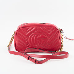 Gucci Marmont Camera Bag Red