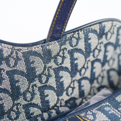 Christian Dior Vintage Saddle Bag Navy