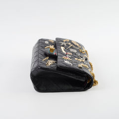 Chanel Reissue 2.55 Lucky Charms Small Black 24 Series