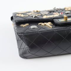Chanel Reissue 2.55 Lucky Charms Small Black 24 Series