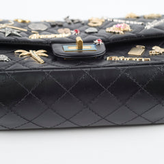 Chanel Reissue 2.55 Lucky Charms Small Black 24 Series