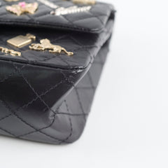 Chanel Reissue 2.55 Lucky Charms Small Black 24 Series
