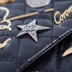 Chanel Reissue 2.55 Lucky Charms Small Black 24 Series