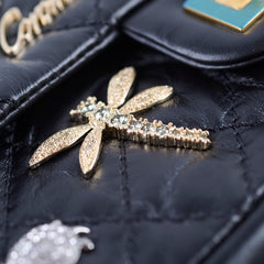 Chanel Reissue 2.55 Lucky Charms Small Black 24 Series