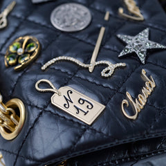 Chanel Reissue 2.55 Lucky Charms Small Black 24 Series
