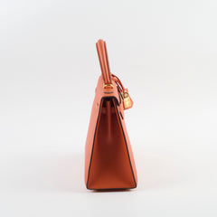 Hermes Kelly 25 Epsom Sellier Terre Battue Y Stamp