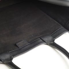 Christian Dior Medium Leather Book Tote Black