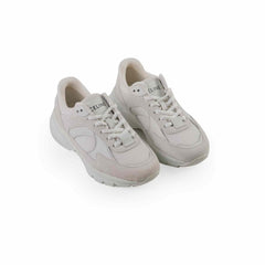 Celine Runner CR-03 Low Lace-Up Sneaker in Mesh, Suede Calfskin