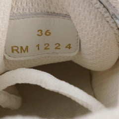 Celine Runner CR-03 Low Lace-Up Sneaker in Mesh, Suede Calfskin