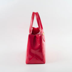 Louis Vuitton Wilshire PM Vernis Rose Pop