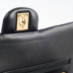 Chanel Classic Double Flap Lambskin Black Series 23
