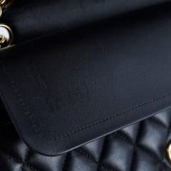 Chanel Classic Double Flap Lambskin Black Series 23