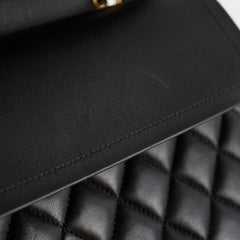 Chanel Classic Double Flap Lambskin Black Series 23