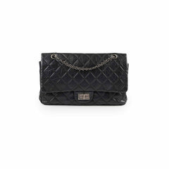 Chanel Reissue 2.55 Large (227 size) Black Calfskin RHW
