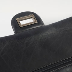 Chanel Reissue 2.55 Large (227 size) Black Calfskin RHW