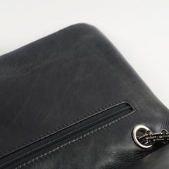 Chanel Reissue 2.55 Large (227 size) Black Calfskin RHW