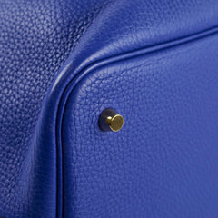 Hermes Picotin 22 Blue Electric GHW A Stamp