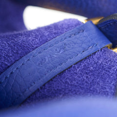 Hermes Picotin 22 Blue Electric GHW A Stamp