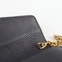 Gucci Marmont Wallet on Chain Black