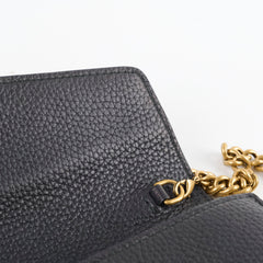 Gucci Marmont Wallet on Chain Black