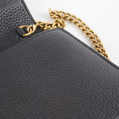 Gucci Marmont Wallet on Chain Black