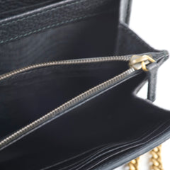 Gucci Marmont Wallet on Chain Black