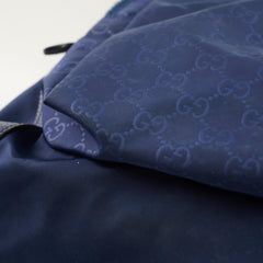Gucci Guccissima Nylon Backpack Blue