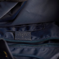 Gucci Guccissima Nylon Backpack Blue