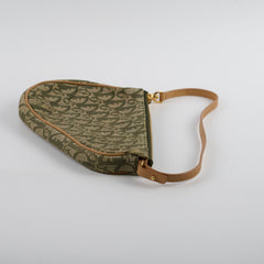 Dior Saddle Vintage Pochette Khaki
