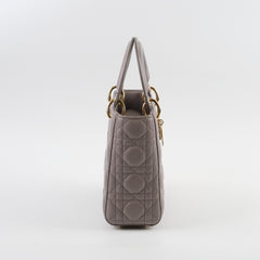Christian Dior Small Lady Dior ABC Gray