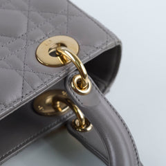 Christian Dior Small Lady Dior ABC Gray