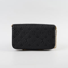 Louis Vuitton Felicie Empreinte Black