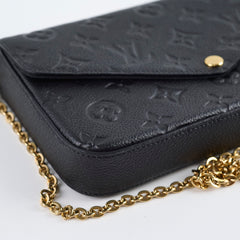 Louis Vuitton Felicie Empreinte Black