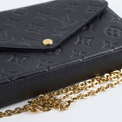 Louis Vuitton Felicie Empreinte Black