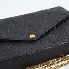 Louis Vuitton Felicie Empreinte Black