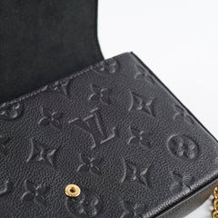 Louis Vuitton Felicie Empreinte Black