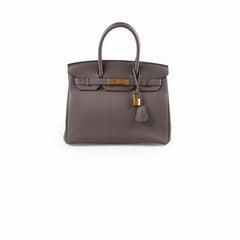 Hermes Birkin 30 Etain C Stamp (2018)