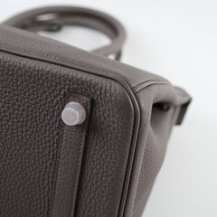 Hermes Birkin 30 Etain C Stamp (2018)