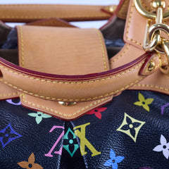 Louis Vuitton Multicolor Shoulder Bag Black
