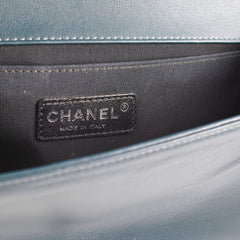 Chanel Old Medium Cordoba Paris Navy Boy Dark Green