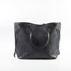 Louis Vuitton Empriente Neverfull MM Black Microchip